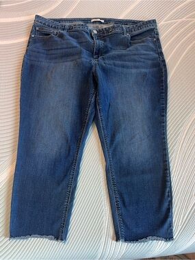 Size 24W- Lauren Conrad skinny crop jeans